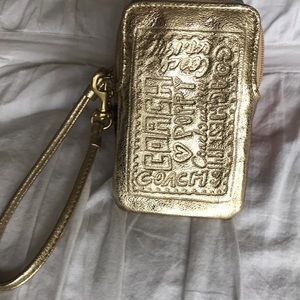 Coach Poppy wristlet